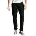 thumbnail image 2 of Matchstick Men's Cotton Slim Fit Stretch Casual Chino Pants for Work Jogger Training, 2 of 10