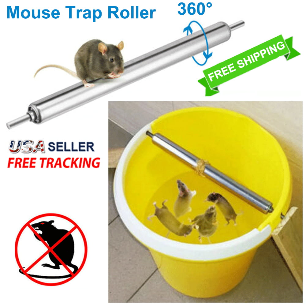 2 X New & Improved Walk The Plank Mouse Trap Auto Reset Mice Catcher Rodent Trap 
