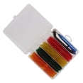 thumbnail image 3 of 65pcs / Caja Kit de Cebo de Gusano Blando Kit de Señuelos de Pesca de PVC con Junta Tórica de Goma Cebos de Señuelo Blandos Artificiales para Pesca de Lubina 32 Gusanos de ANGGREK Otros, 3 of 8