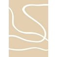 thumbnail image 2 of Artographie Studio 24x32 Black Ornate Wood Framed with Double Matting Museum Art Print Titled - Beige Lines 01, 2 of 4