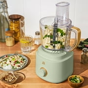 Beautiful 10-Cup Food Processor with Accessories, Sage Green by Drew Barrymore