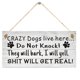 thumbnail image 1 of Colgante de Navidad YONGSHENG Crazy Dogs Live Here, 1 of 5