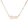 thumbnail image 1 of Collar único Minnieouse de constelaciones con tarjeta de exhibición colgante oro rosa Cáncer, 1 of 6