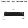 thumbnail image 1 of 2PCS Wheelbarrow Rubber Handles Round Tubes Black Replacement Wheelbarrow Handles Anti-skid Shock Absorption Tool Parts, 1 of 9