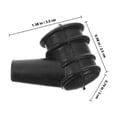 thumbnail image 2 of SWETRACE 5Ud Tapa De Bujía Para Accesorios De Cortacésped Y Motosierra Material Duradero Negro, 2 of 6