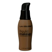 (2 Pack) LA Colors Pump Liquid Makeup, Cappuccino, 1.11 Oz