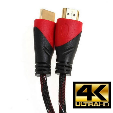 4K Ultra Speed HDMI Cable for 4KTV, PS4, Bluray, Gold Plated w/ Ethernet (Best Hdmi Cable For Ps4 2019)