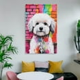 thumbnail image 6 of Super Cute Maltese Dog Puppy Art Painting Artworks Picture Print Poster Wall Art Painting Canvas Gift Decor Home Posters Decorative 16x24inch(40x60cm), 6 of 6