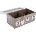 thumbnail image 4 of Tea Bag Jewelry Organizer Storage Box Desktop Container, Tea Storage Box Organizer Chest | Tea Bag Holder Home Decoration(2 Compartments), 4 of 8