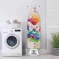 thumbnail image 3 of HELLHERO Colorful Butterfly Design Elastic Edge Iron Board Cover Easy Fit Tabletop Ironing Board Cover for Friends No Padding, 3 of 5