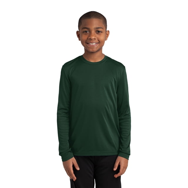 Camiseta Sport-Tek® de manga larga para jóvenes PosiCharge® Competitor™. YST350LS deporte-tek YST350LS