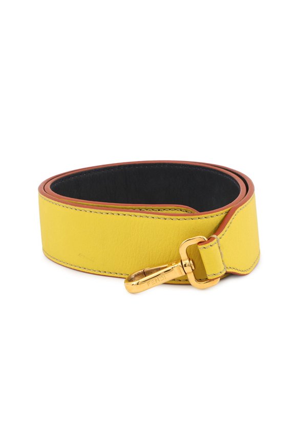 Pre-Owned Fendi Shoulder Strap You Leather FH1238 FENDI