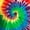 Rainbow, variant on Tie Dye Style T-Shirts for Men and Women Fun & Multi Color