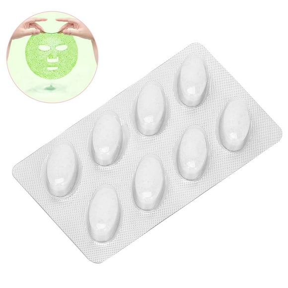 Cápsula De Colágeno Para Máquina De Mascarillas DIY, 8 Piezas Que Previenen La Oxidación Celular Cápsula De Colágeno Facial Segura Ingredientes Naturales Para Máquina Para
