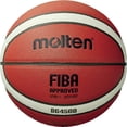 thumbnail image 1 of Balón de Baloncesto Molten Compuesto FIBA, talla Oficial 7 - 29.5", 1 of 4