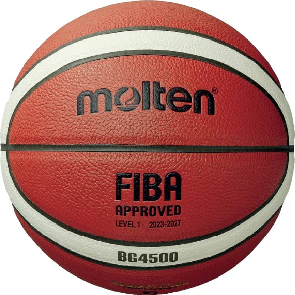 Balón de Baloncesto Molten Compuesto FIBA, talla Oficial 7 - 29.5"