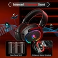thumbnail image 3 of Wireless Gaming Headset for Ps5 Ps4 PC Laptop Switch -2.4GHz Headphones with Detachable Noise Canceling Microphone 40H Playtime, Black, 3 of 4