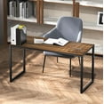 thumbnail image 5 of 40 Inch Compact Computer Desk, Mission Style Work Table with Steel Frame & Engineered Wood Top, Easy Assembly Office Desk for Home Dorm, 5 of 7