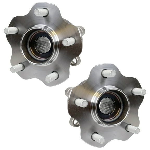 TRQ Rear Wheel Bearing & Hub Assembly Set Fits 19-21 Nissan Altima 22 Pathfinder BHA31360