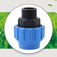 thumbnail image 2 of Fitting Screw Joint Water Pipe Fittings Pp Pipe Drinking Blue Connector, 2 of 9