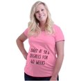 thumbnail image 4 of Bake at 98.6 Degrees for 40 Weeks Women's Maternity T Shirt Tee Brisco Brands S, 4 of 7
