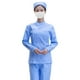 thumbnail image 2 of Conjunto de uniforme de enfermera perfecl Azul Talla M, 2 of 8