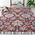 thumbnail image 2 of SAFAVIEH Aspen Marcus Tribal Area Rug, Wine/Blue, 3' x 5', 2 of 8