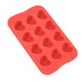 thumbnail image 2 of Heart Shape Silicone Ice Cube Mold DIY Cake Jelly Chocolate Whisky Tray, 2 of 4