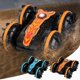 thumbnail image 1 of Coche anfibio de control remoto 4WD | Vehículo de acrobacias de doble cara | Juguete todoterreno impermeable giratorio de 360° | Playa terrestre de agua todo terreno | Recargable | 16x15x8cm | Largo, 1 of 7