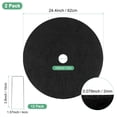 thumbnail image 3 of 2-Pack Non-Woven Tree Mulch Ring, 24.4 Inch Tree Protector Mat W 12 Pcs Stakes for Plant Root Protection [Black], 3 of 7