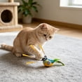 thumbnail image 4 of Interactive Cat Toys Bird - Realistic Cat Interactive Toys for Indoor Cats with Catnip and Feather, Bored Kitten Kicker Green, 4 of 6