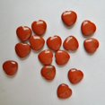 thumbnail image 3 of Bacatgem 3 Pcs Natural Red Jasper Pocket Palm Thumb Healing Crystal Heart Love Worry Stones,1 inches Reiki Balancing Crystal and Healing Stones, 3 of 3