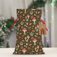 thumbnail image 5 of Naloa Mushrooms and Autumn Drawstring Christmas Bags, 3D Xmas Gift Bags, Christmas Wrapping Bags, Xmas Goodie Bags, Treat Pouch Bags, Party Favor Bags-Medium, 5 of 9
