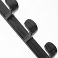 thumbnail image 2 of Nestingho 2Ud Gancho Para Puerta Negro De ABS Multi Función Para Colgar Abrigos Sombreros Y Ropa, 2 of 7