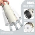 thumbnail image 3 of 1pc Dog mother 30oz Tumbler with Straw & Handle - Insulated Stainless Steel Cup | Holiday Gift for Man Women (Christmas, Valentine's, Birthday), 3 of 7