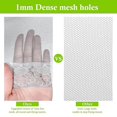thumbnail image 5 of Foldable Fruit Fly Protection Cover for Food, 2 Sizes Reusable Insect Net with Stainless Steel Frame & Wide Lace Border, 5 of 5