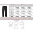 thumbnail image 5 of Aayomet Men Sweatpants Loose Ice Silk Solid Sports Leggings (Dark Gray, XL), 5 of 5