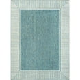 thumbnail image 5 of nuLOOM Asha Simple Striped Indoor/Outdoor Area Rug, 4' x 6', Asha Teal, 5 of 8
