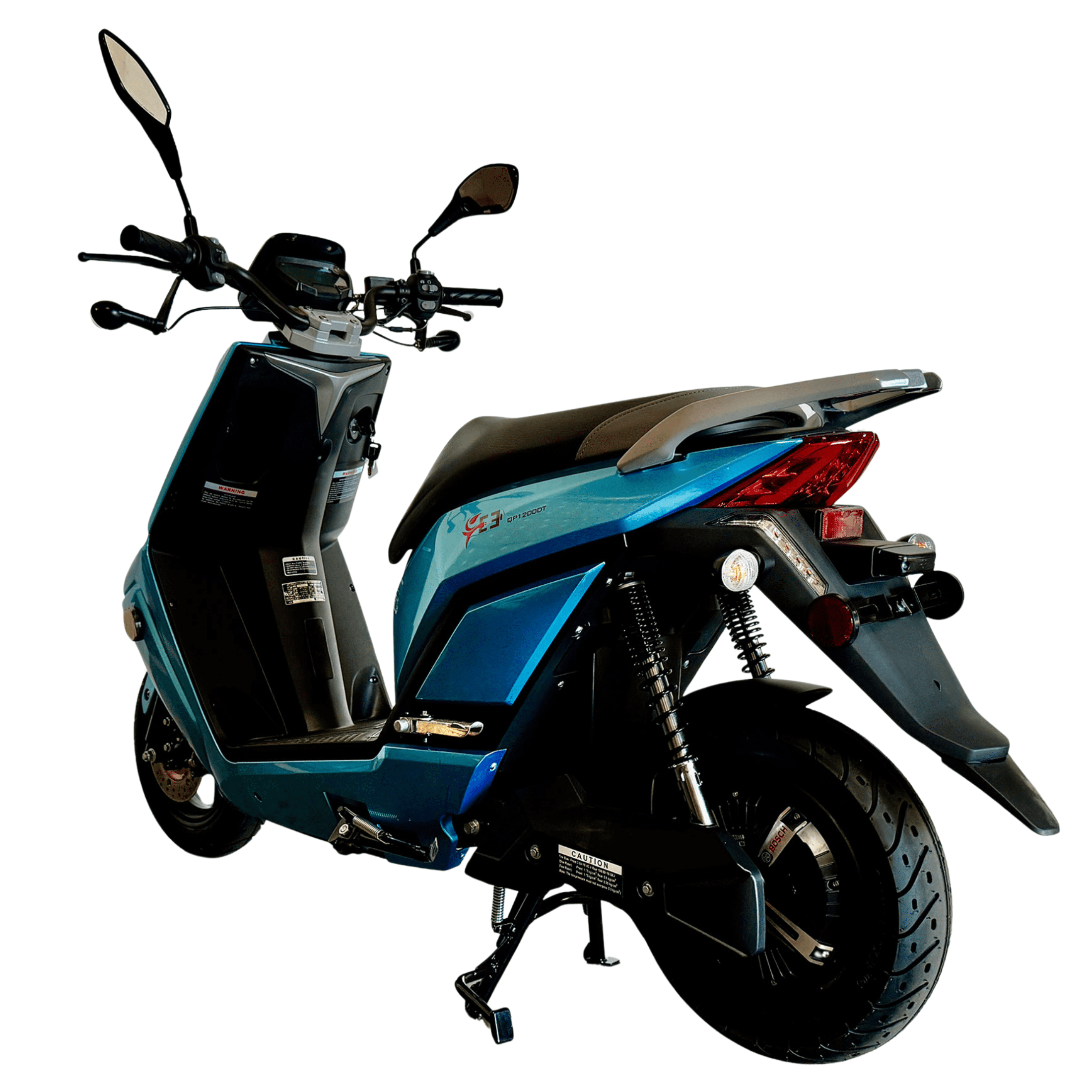 Lifan E3 Adult Electric Moped Scooter, 1200W Motor, 60V Lithium Battery
