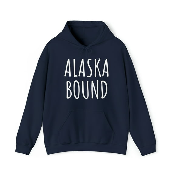 Moving to Alaska Hoodie, Gifts, Hooded Sweatshirt