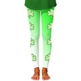 thumbnail image 4 of Tiijoy Little Girls St. Patrick's Day Leggings Kids Stretch Athletic Tights, Sizes 1-12, 4 of 4