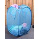 thumbnail image 1 of Mesh Pop Up Square Laundry Basket Storage Toy Organizer Bag Collapsible Clothes Baskets for Dorm, 1 of 4