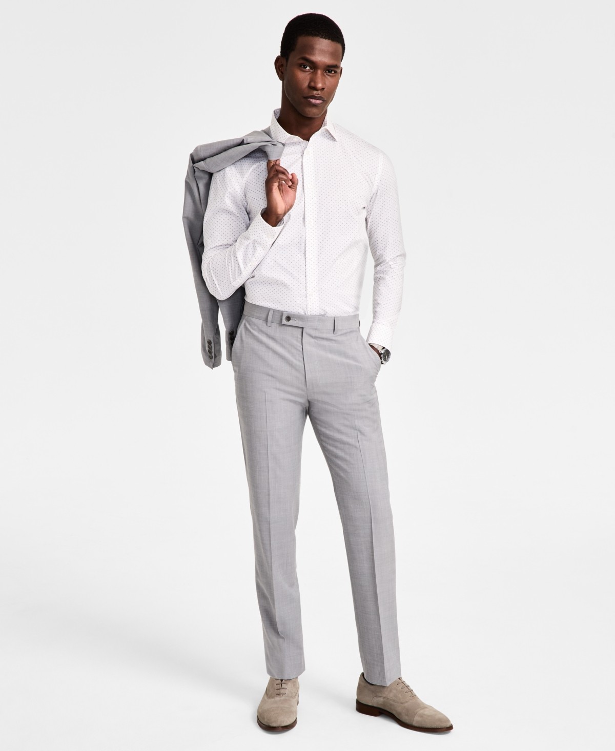 calvin klein infinite stretch skinny-fit dress pants Calvin Klein Men's Skinny Fit Stretch Dress Pants | Suit Pants for Men |  Ultra-Tapered Suit Pants, Wrinkle-Resistant, Moisture-Wicking Fabric