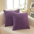 thumbnail image 6 of [IN2XT1-02] Set of 2 Velvet Stripe Throw Pillow (With/Without Inserts) 7 size options, 6 of 10