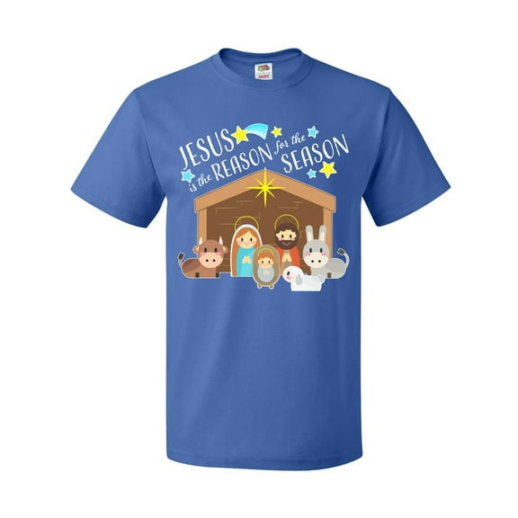 Inktastic Jesus is the Reason for the Season Christmas Nativity T-Shirt