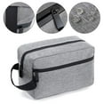 thumbnail image 4 of Travel Toiletry Bag - Stylish Oxford Cloth Organizer, Lightweight & Portable Design with Separate Compartments and Pockets for Easy Access, 22x16x10cm, 4 of 9