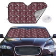 thumbnail image 2 of Haiem Daisies Flowers Car Windshield Sun Shade - Blocks UV Rays Sun Visor Protector, Sunshade to Keep Your Vehicle Cool, Universal Fit SUV Van Sedan-Medium, 2 of 7