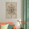 thumbnail image 4 of Vintage Christmas Watercolor Snowflake Art Poster Canvas Painting Decor Wall Print Photo Gifts Home Modern Decorative Posters 16x24inch(40x60cm), 4 of 6