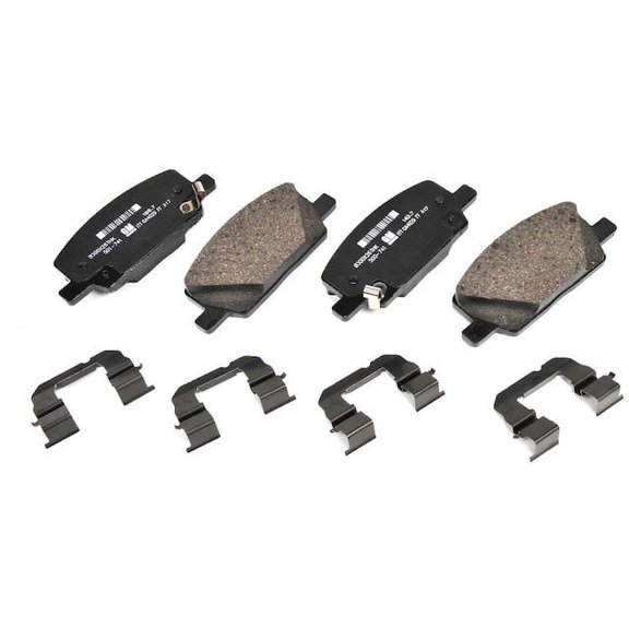 Front Brake Pad Set - Compatible with 2018 - 2019 Buick Encore