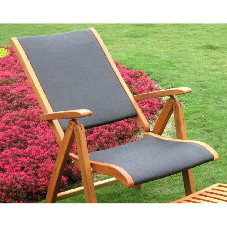 International Caravan Set of Two Royal Tahiti Outdoor Wood 5-Position Folding Chair International Caravan Set of Two Royal Tahiti Outdoor Wood 5-Position Folding Chair
